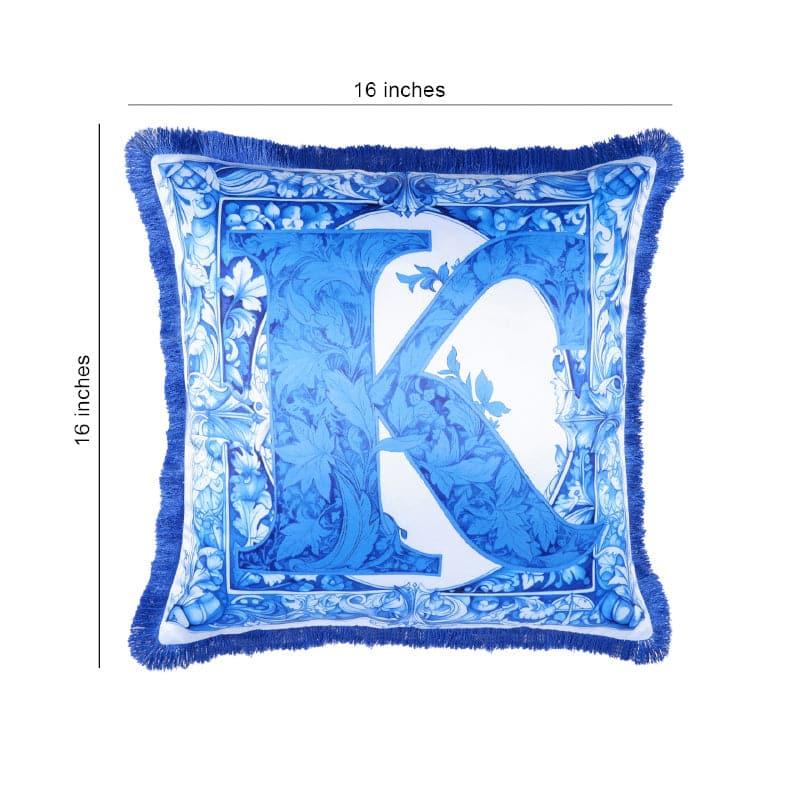 Buy Letter Royal Yard Cushion Cover - Set Of Two Cushion Cover Sets from Vaaree