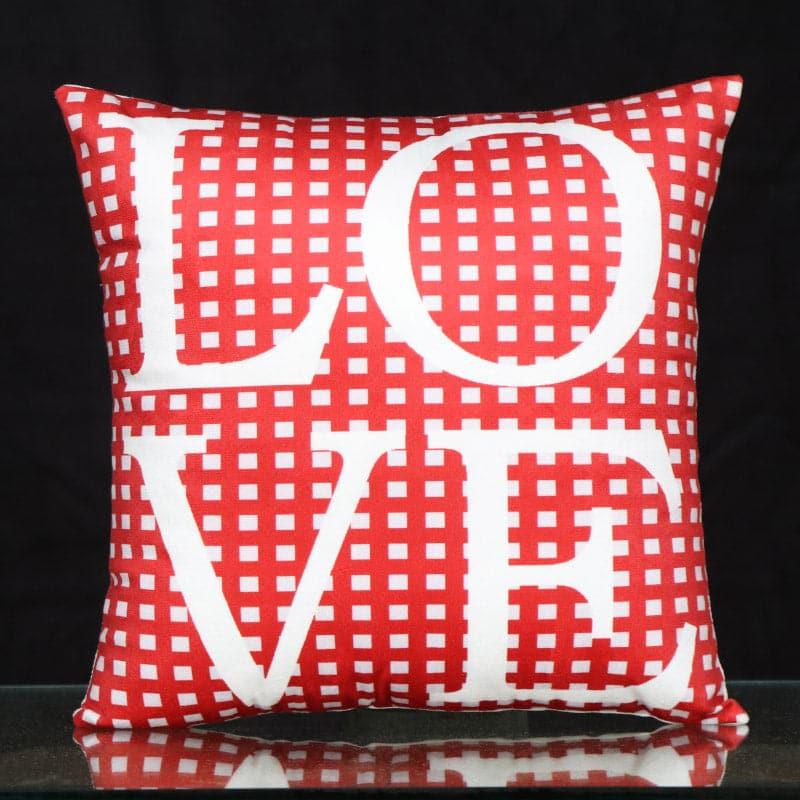 Buy Love Is In the Air Cushion Cover - Set Of Two Cushion Cover Sets from Vaaree