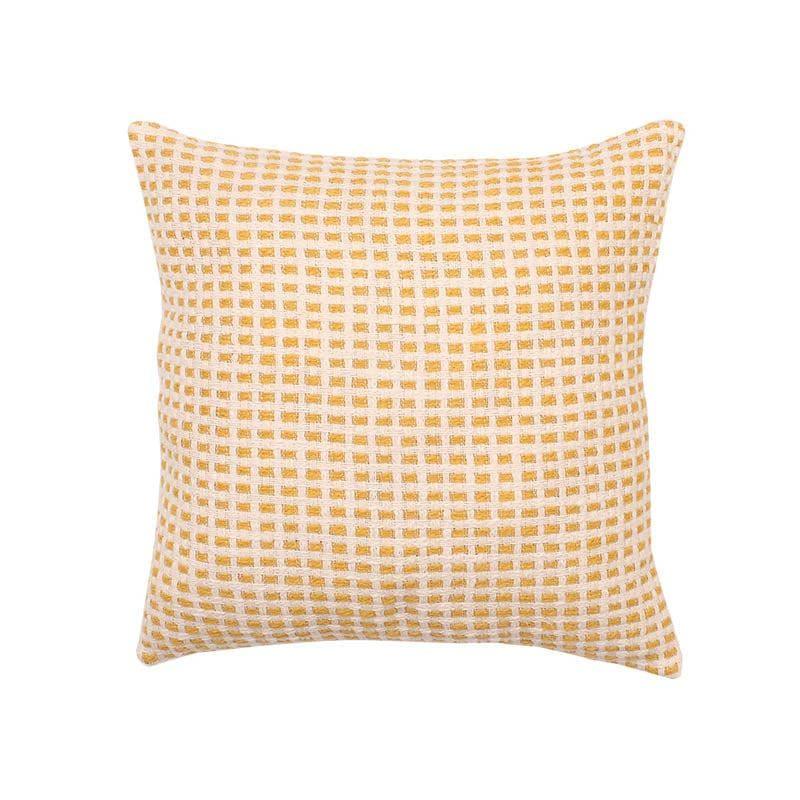 Buy Girnar Cushion Cover (Yellow) - Set Of Two Cushion Cover Sets from Vaaree