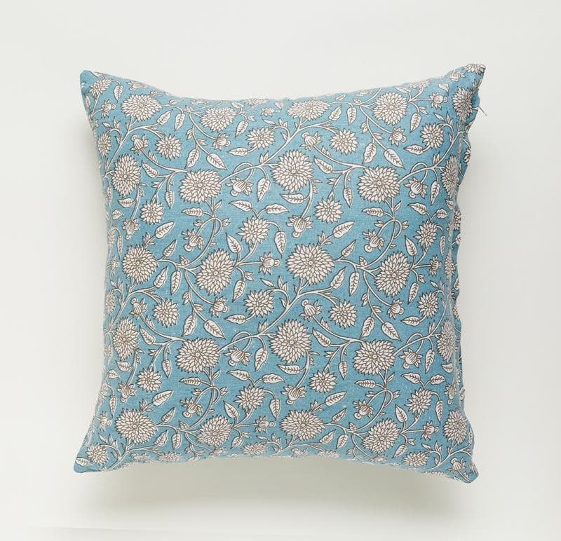 Buy Merriana Cushion Cover (Blue) - Set Of Five Cushion Cover Sets from Vaaree