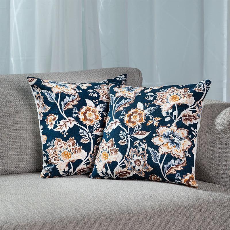 Cushion Cover Sets - Misty Floral Cushion Cover - Set Of Two