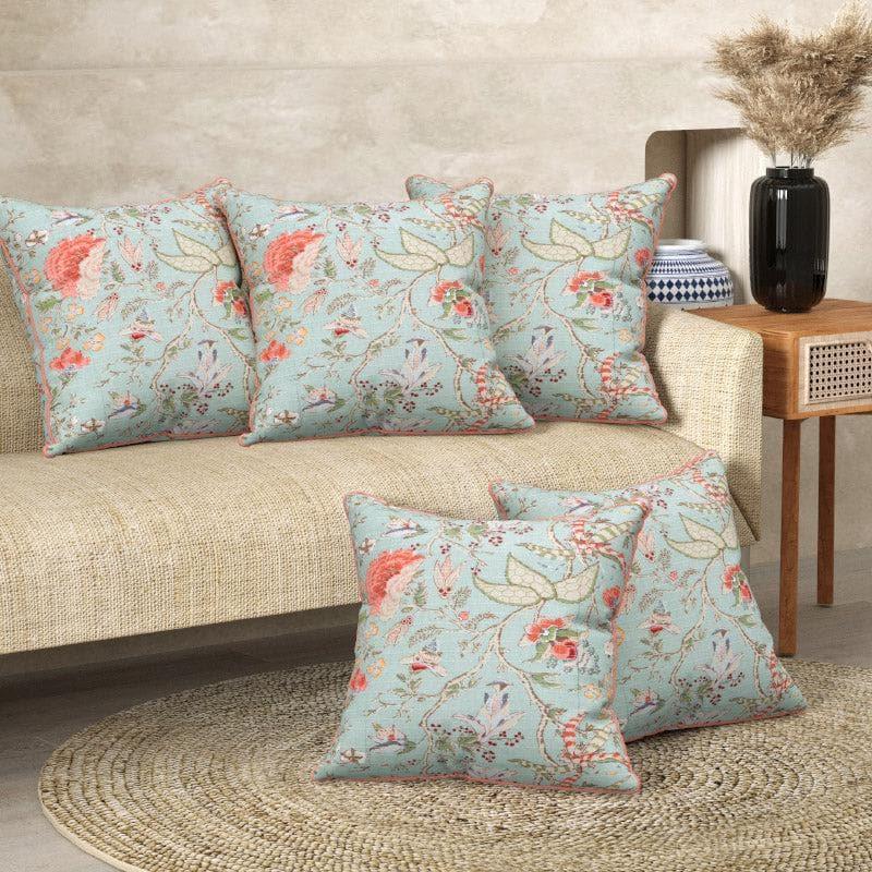 Buy Miyori Cushion Cover - Set Of Five Cushion Cover Sets from Vaaree