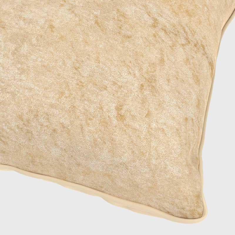 Cushion Cover Sets - Nestle Furry Cushion Cover (Cream) - Set Of Five