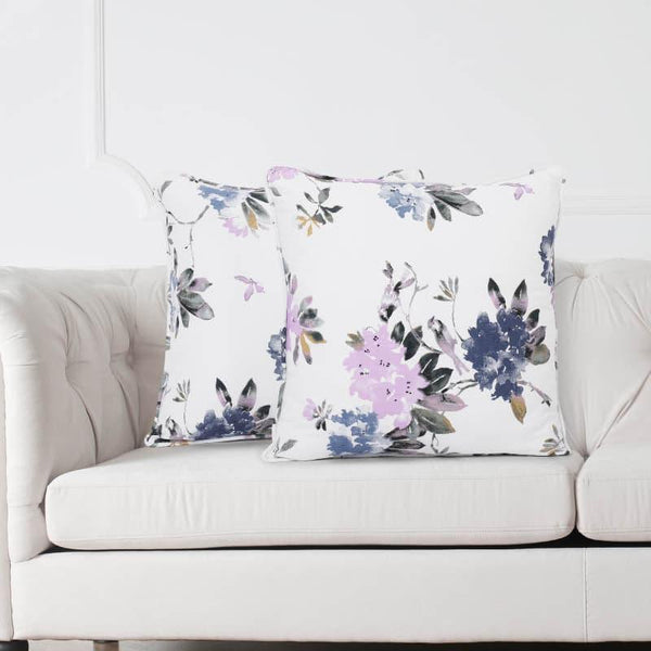 Cushion Cover Sets - Pastel Bloom Cushion Cover - Set Of Two