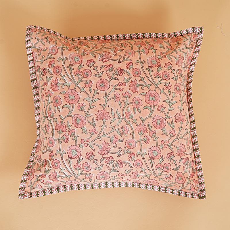 Cushion Cover Sets - Shikha Floral Cushion Cover - Set Of Five