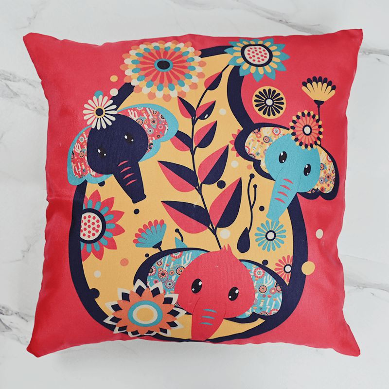 Buy Tusk & Teardrop Cushion Cover - Set Of Two Cushion Cover Sets from Vaaree