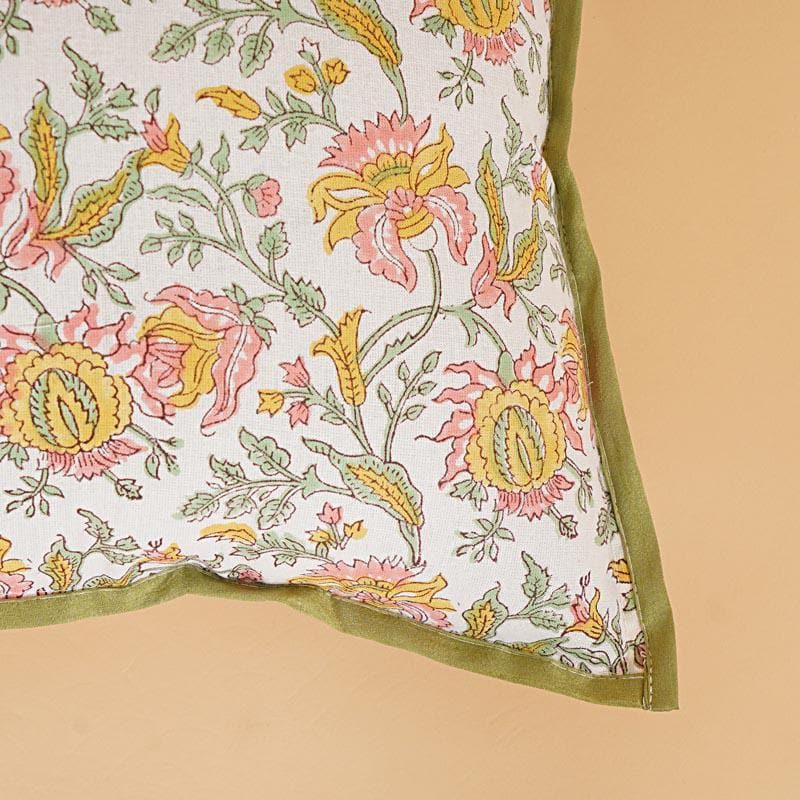 Buy Vashti Floral Cushion Cover - Set Of Five Cushion Cover Sets from Vaaree