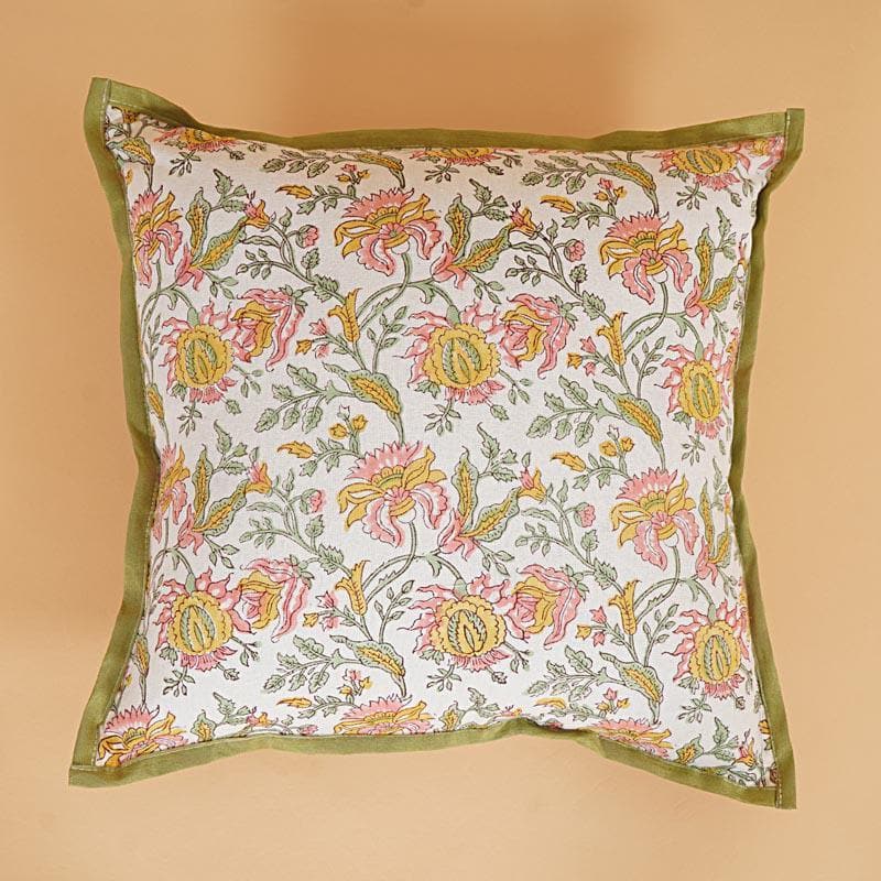 Cushion Cover Sets - Vashti Floral Cushion Cover - Set Of Five
