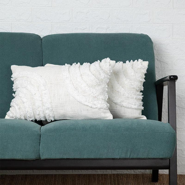 Buy Cushion Cover Sets - Wavy Tufted Cushion Cover - Set Of Two at Vaaree online