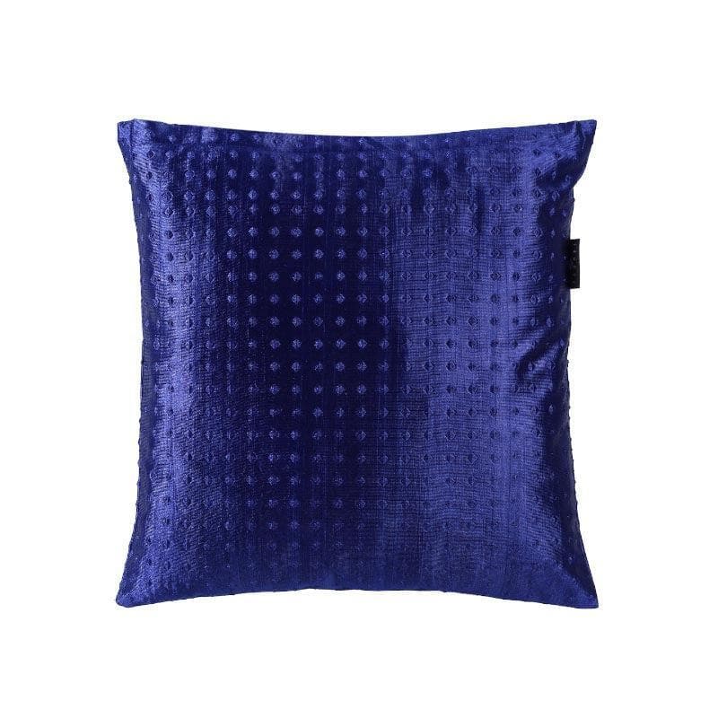 Buy Whimsy Sheen Cushion Cover (Blue) - Set Of Five Cushion Cover Sets from Vaaree