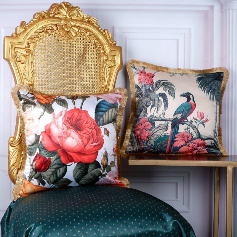 Buy Winged Bloom Cushion Cover - Set Of Two Cushion Cover Sets from Vaaree