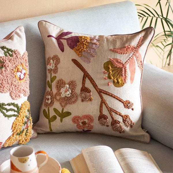 Buy Shauna Embroidered Cushion Cover Online in India | Cushion Covers on Vaaree