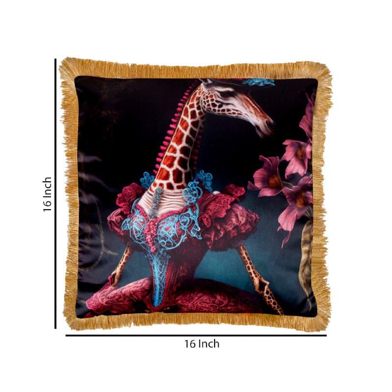 Buy Abstract Giraffe Cushion Cover Cushion Covers from Vaaree