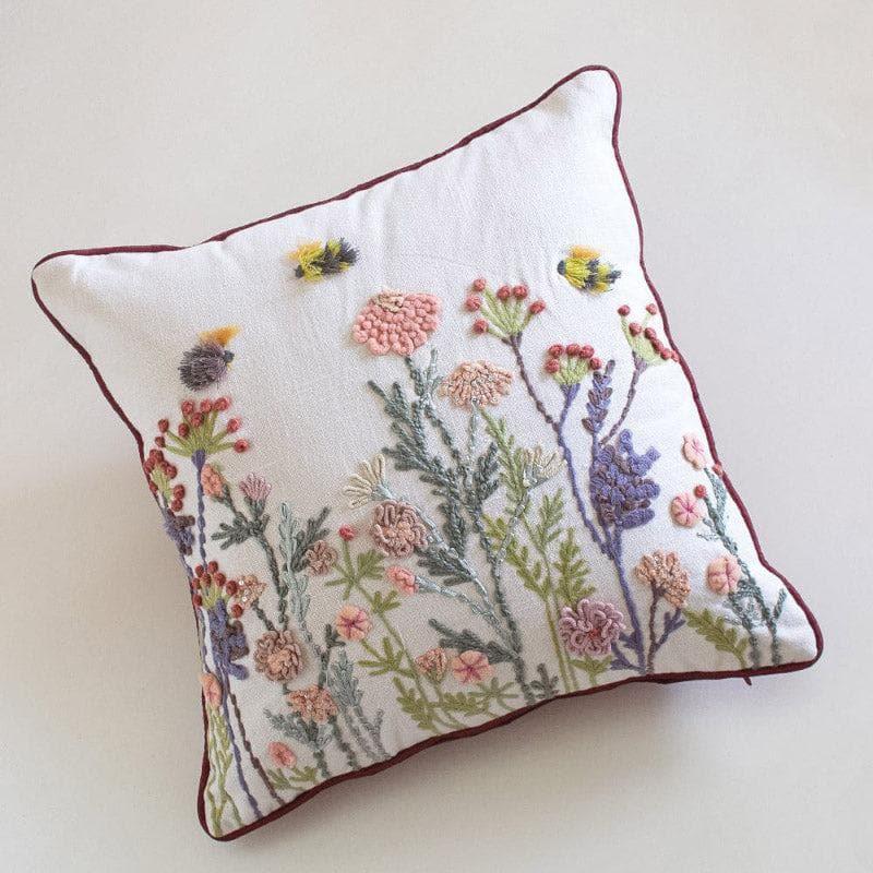 Buy Adwita Embroidered Cushion Cover Cushion Covers from Vaaree