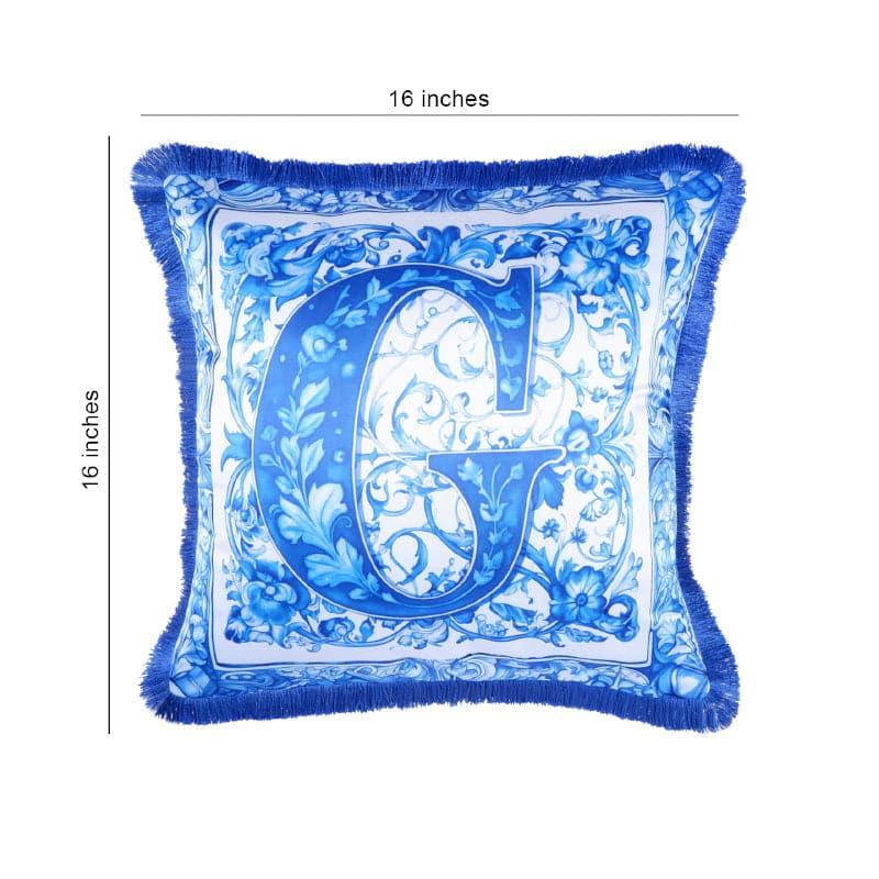 Buy Alphabet G Cushion Cover Cushion Covers from Vaaree