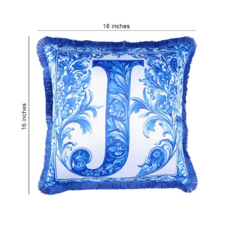 Buy Alphabet J Cushion Cover Cushion Covers from Vaaree