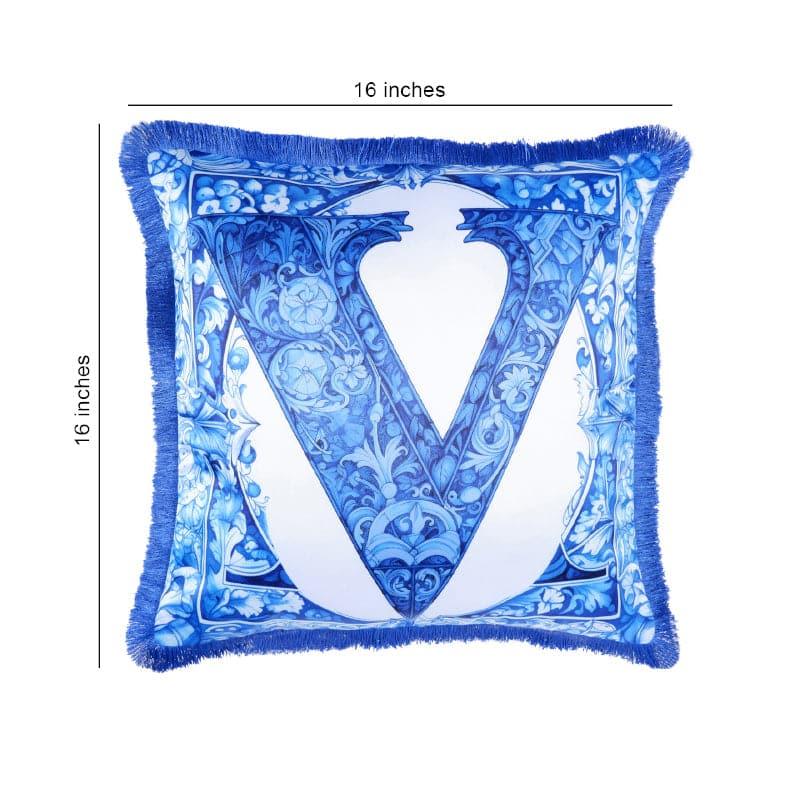 Buy Alphabet V Cushion Cover Cushion Covers from Vaaree