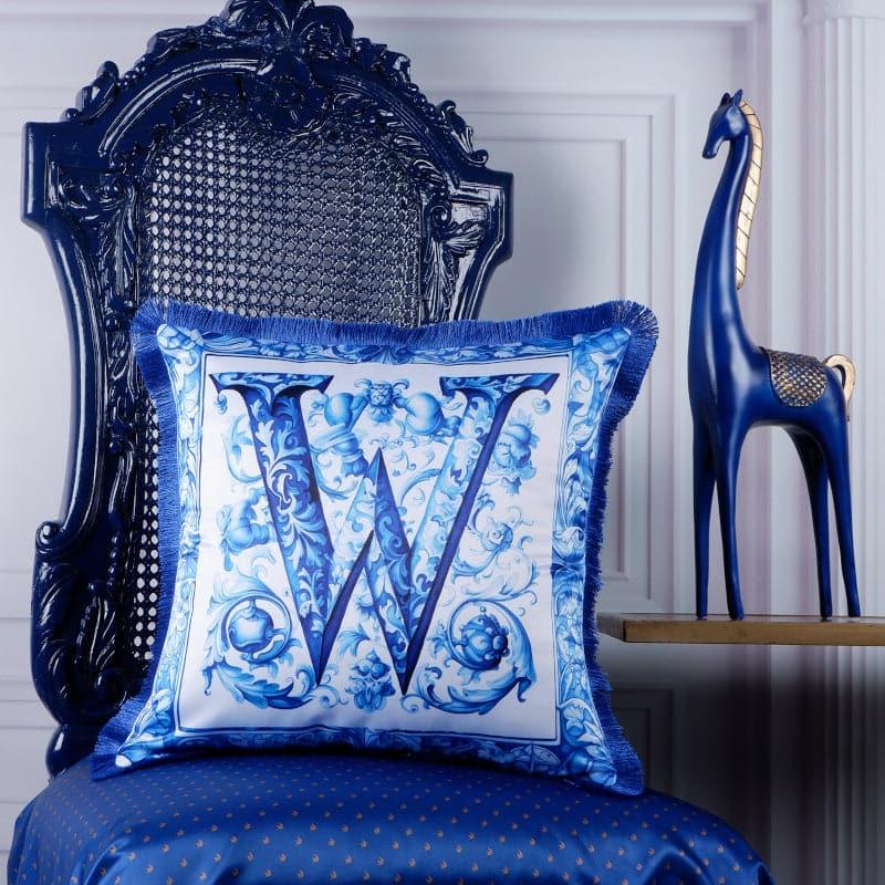 Buy Alphabet W Cushion Cover Cushion Covers from Vaaree