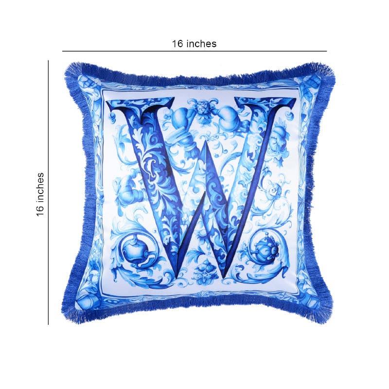 Buy Alphabet W Cushion Cover Cushion Covers from Vaaree