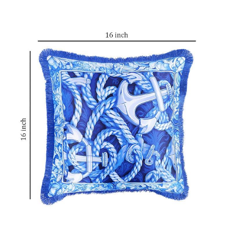 Buy Anchor Trails Indigo Cushion Cover Cushion Covers from Vaaree