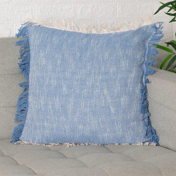 Buy Cushion Covers - Azure Textured Cushion Cover at Vaaree online