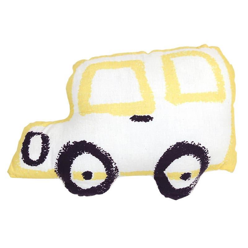 Cushion Covers - The Babys Dayout Shaped Cushion - Yellow