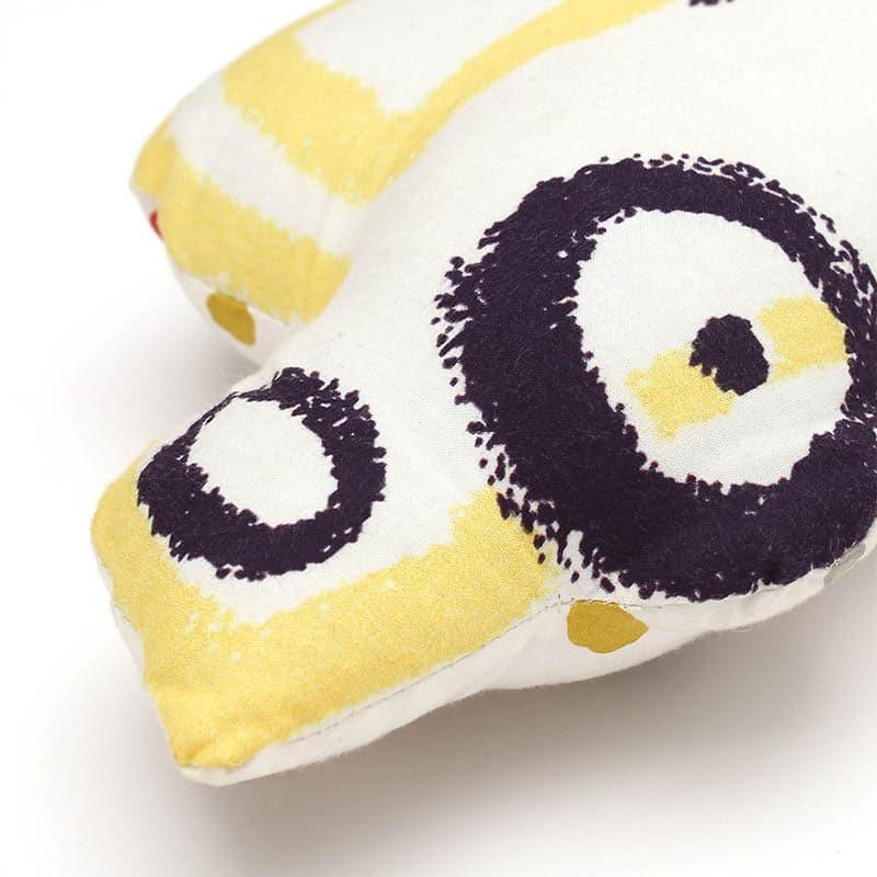 Cushion Covers - The Babys Dayout Shaped Cushion - Yellow