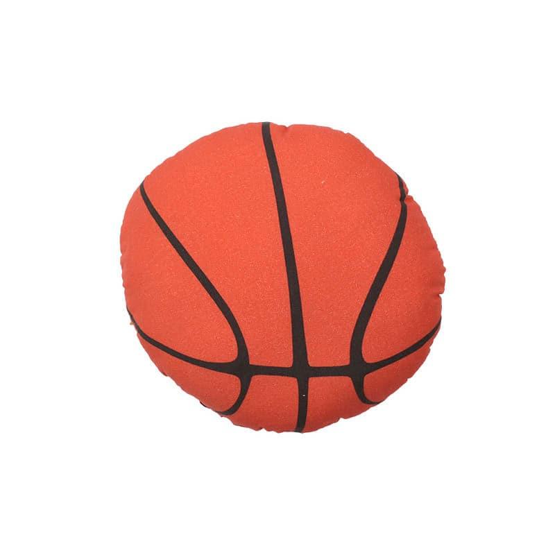 Cushion Covers - The Round Basketball Cushion Cover Red - Set Of Two