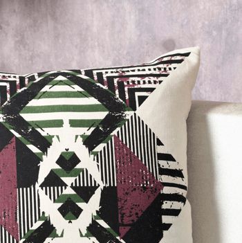 Buy Bellera Reversible Abstract Cushion Cover Cushion Covers from Vaaree