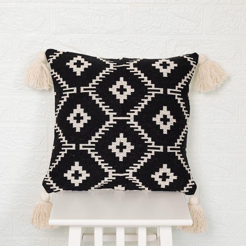 Buy Black of Diamonds Cushion Cover Cushion Covers from Vaaree