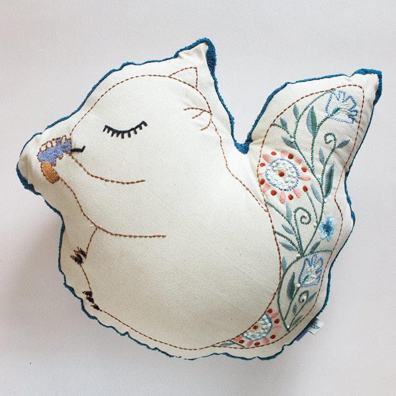 Buy Blaze The Squirrel Shaped Cushion With Filling Cushion Covers from Vaaree