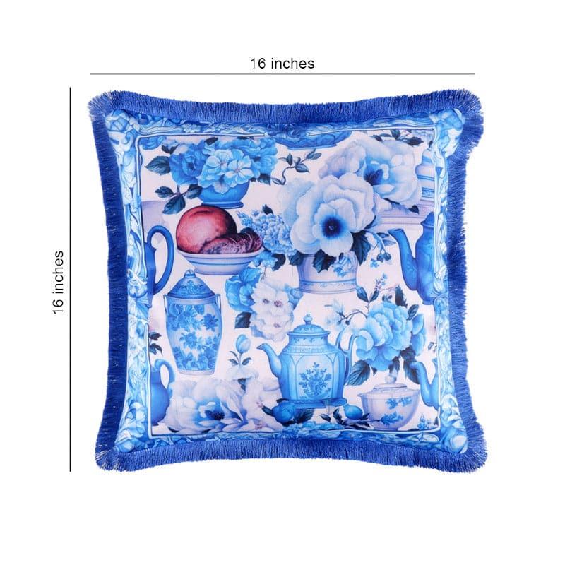 Buy Breakfast Bloom Cushion Cover Cushion Covers from Vaaree