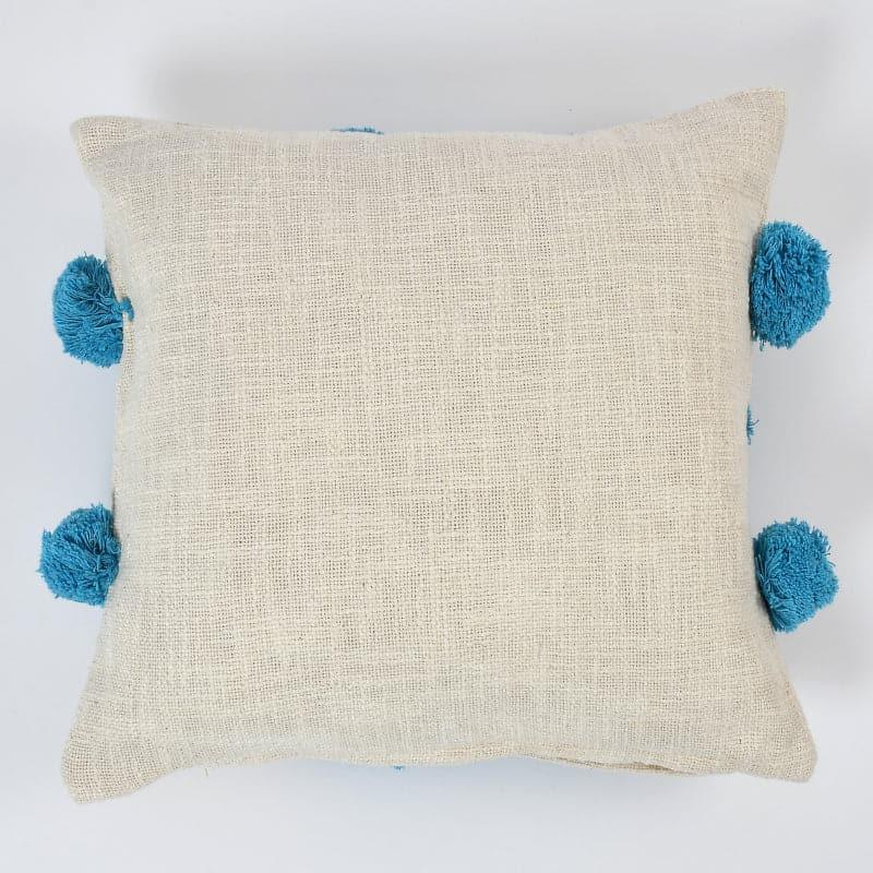 Buy Bubble Bloom Tufted Cushion Cover (Blue) - Set Of Two Cushion Covers from Vaaree