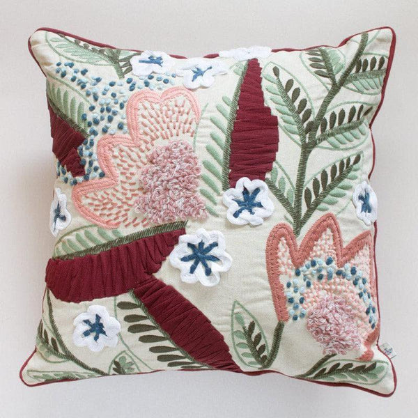Cushion Covers - Cephir Embroidered Cushion Cover