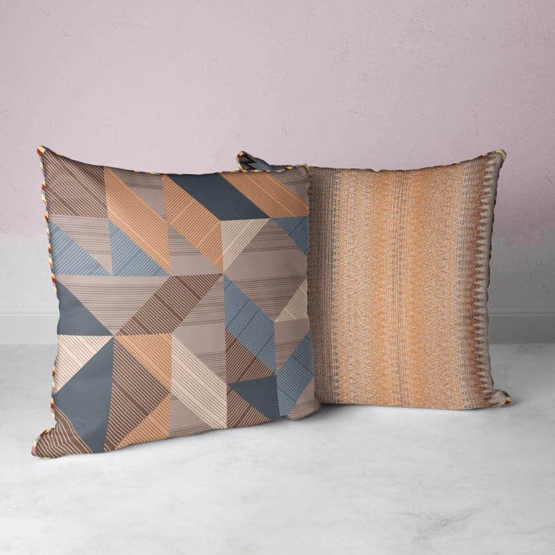 Cushion Covers - Dalziel Gibra Reversible Cushion Cover - Set Of Two