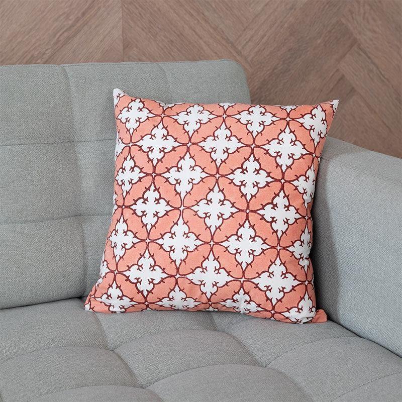 Buy Deya Ethnic Printed Cushion Cover - Red Cushion Covers from Vaaree