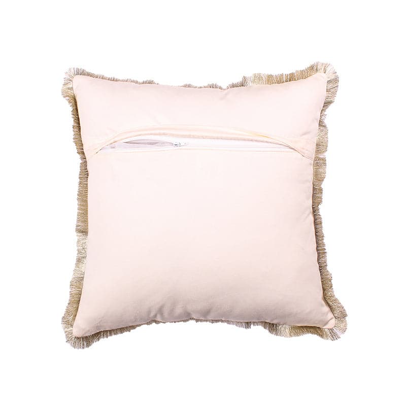 Cushion Covers - Dhari Stripe Cushion Cover (Peach) - Set Of Two