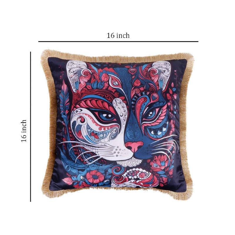 Buy Divine Feline Royale Cushion Cover Cushion Covers from Vaaree