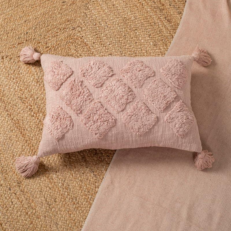 Cushion Covers - Dreamy Diamond Cushion Cover - Peach