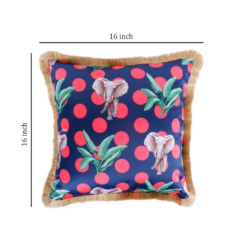 Buy Elephant Whimsy Eden Cushion Cover Cushion Covers from Vaaree