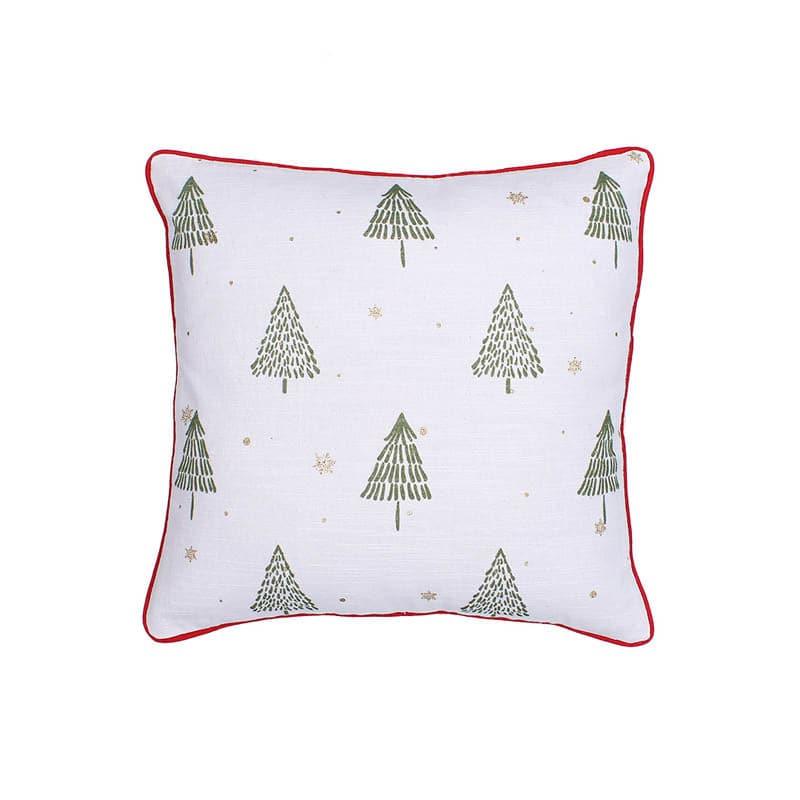 Cushion Covers - Sparkling Tree Cushion Cover - Green