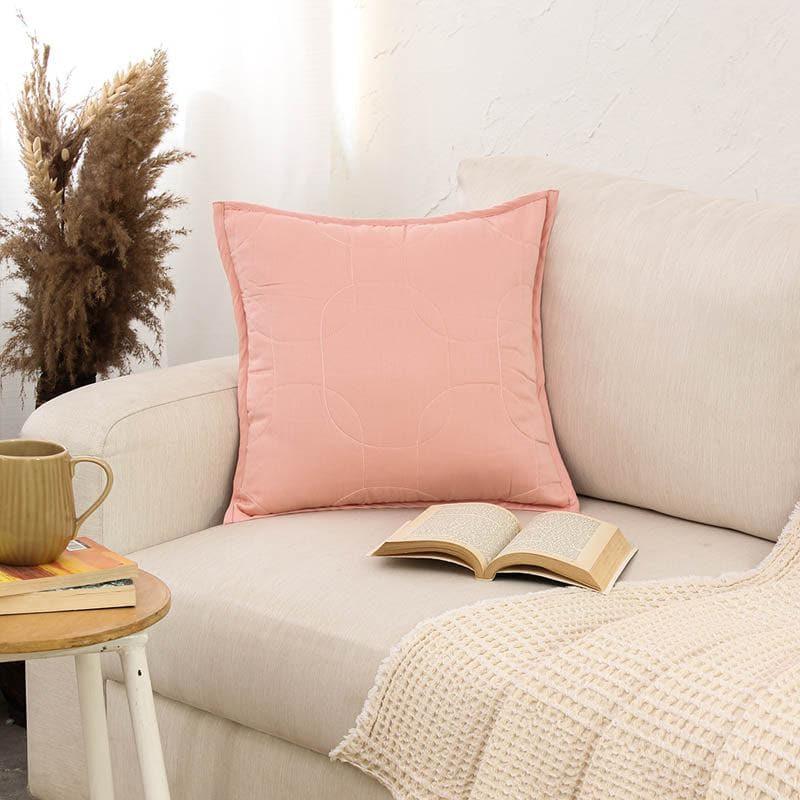 Buy Silsako Cushion Cover - Pink Cushion Covers from Vaaree