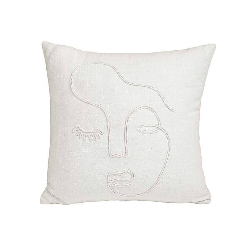 Buy Femi Doodle Embroidered Cushion Cover Cushion Covers from Vaaree