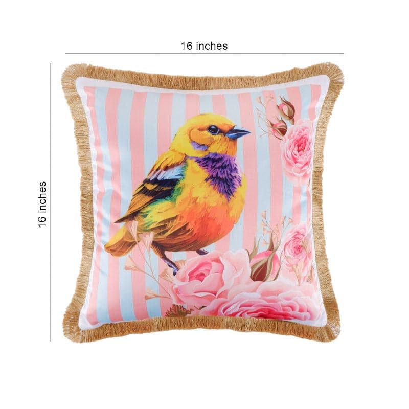 Buy Finch Call Cushion Cover Cushion Covers from Vaaree