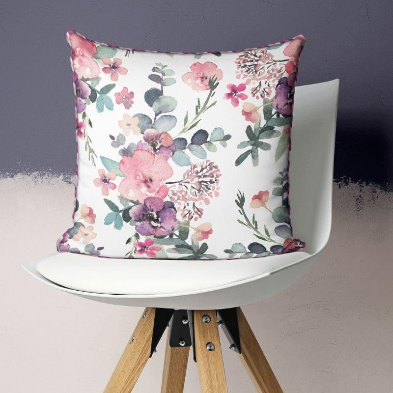 Buy Flinta Floral Reversible Cushion Cover Cushion Covers from Vaaree