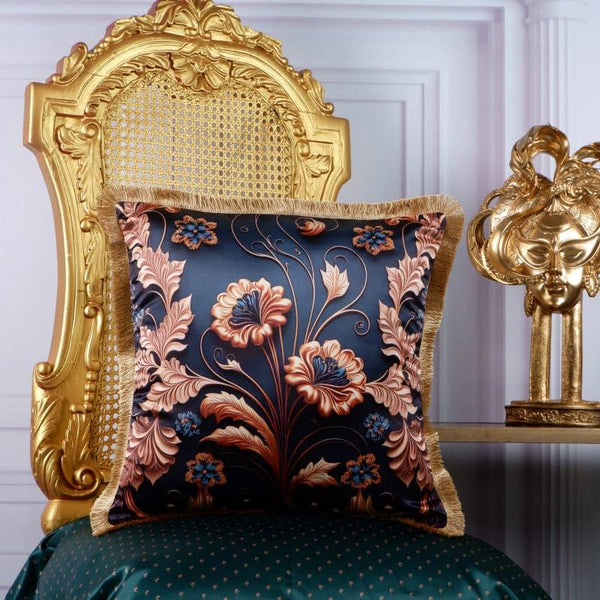 Cushion Covers - Flora Ethnic Gloss Cushion Cover