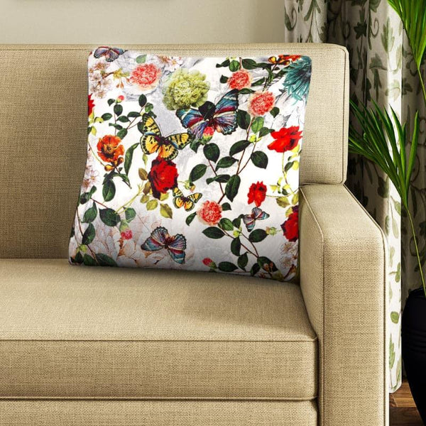 Cushion Covers - Floral Gala Printed Cushion Cover