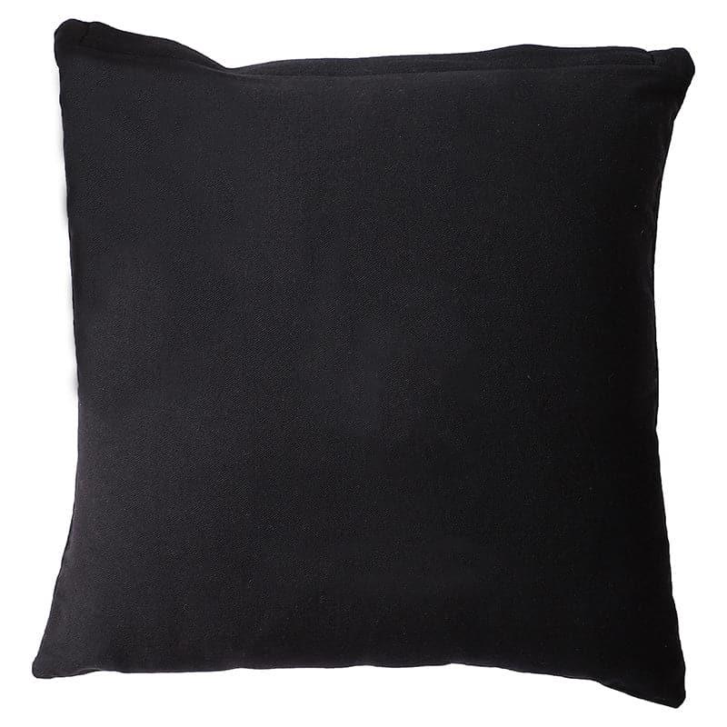 Cushion Covers - Floro Blast Cushion Cover - Black
