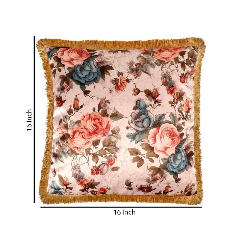 Buy Flowery Snuggle Cushion Cover Cushion Covers from Vaaree