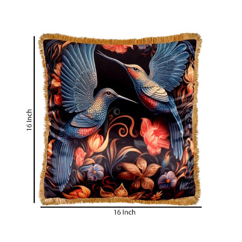 Buy Hummingbird Call Cushion Cover Cushion Covers from Vaaree